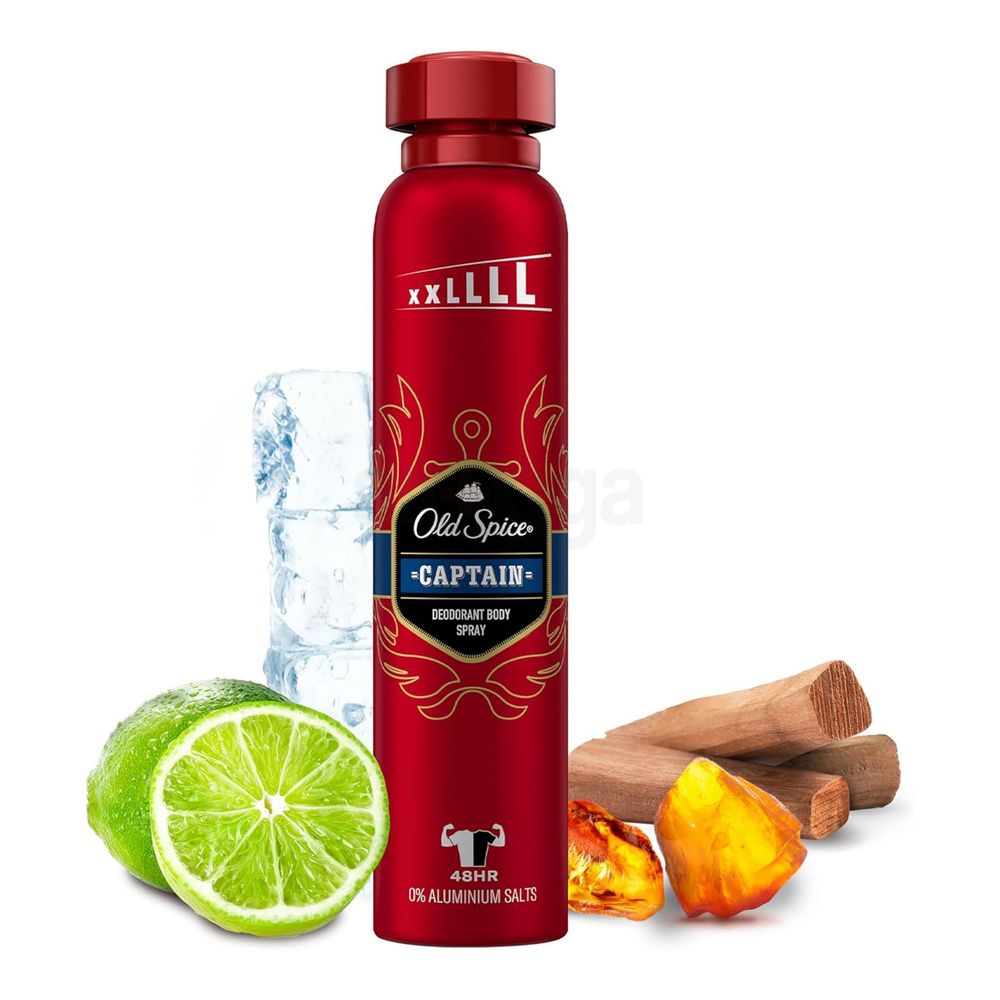 Old Spice Captain Deodorant Body Spray  