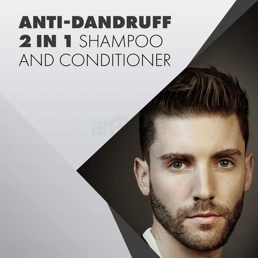 Toni & Guy 2 In 1 Anti-Dandruff Men Shampoo & Conditioner for Normal to Greasy Hair  