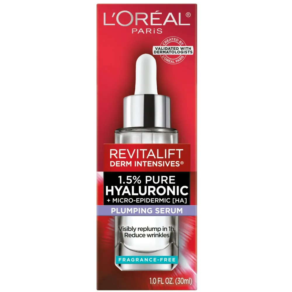 Loreal Paris Revitalift Derm Intensives 1.5% Pure Hyaluronic + Micro Epidermic (HA) Plumping Serum  