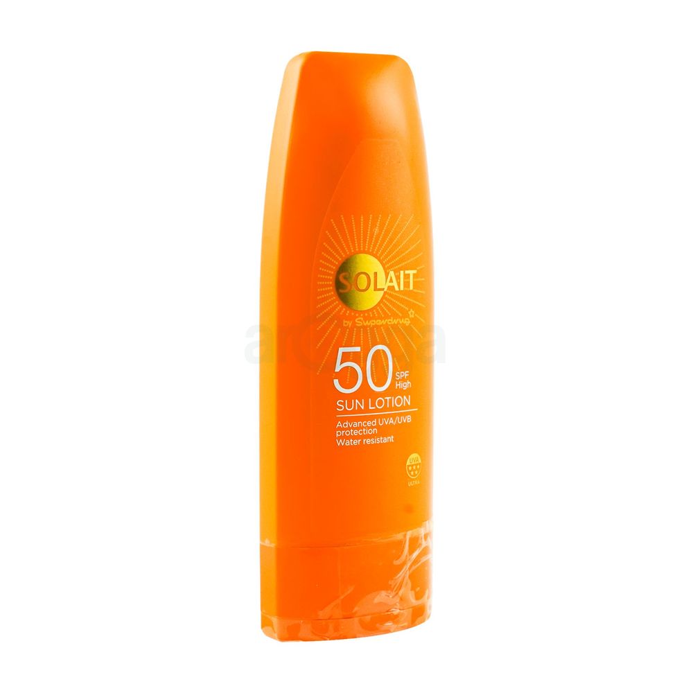 Superdrug Solait Sun Lotion SPF 50 with Advanced UVA/UVB Protection  