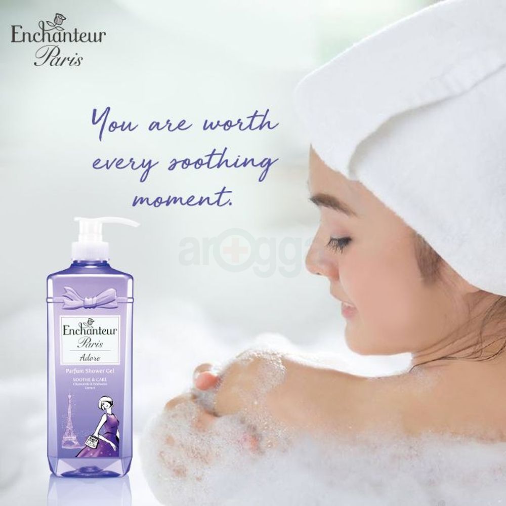 Enchanteur Paris Adore Soothe Care Parfum Shower Gel with - Main Image