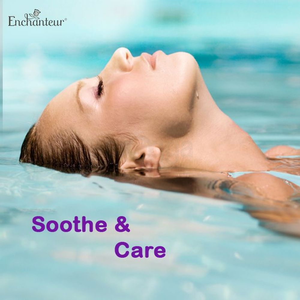 Enchanteur Paris Adore Soothe & Care Parfum Shower Gel with Chamomile & Edelweiss Extract  