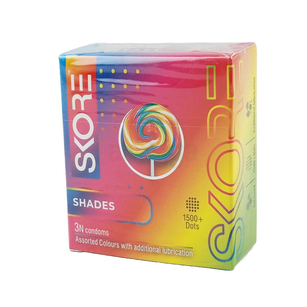 Skore Shade Condom 3's Pack  