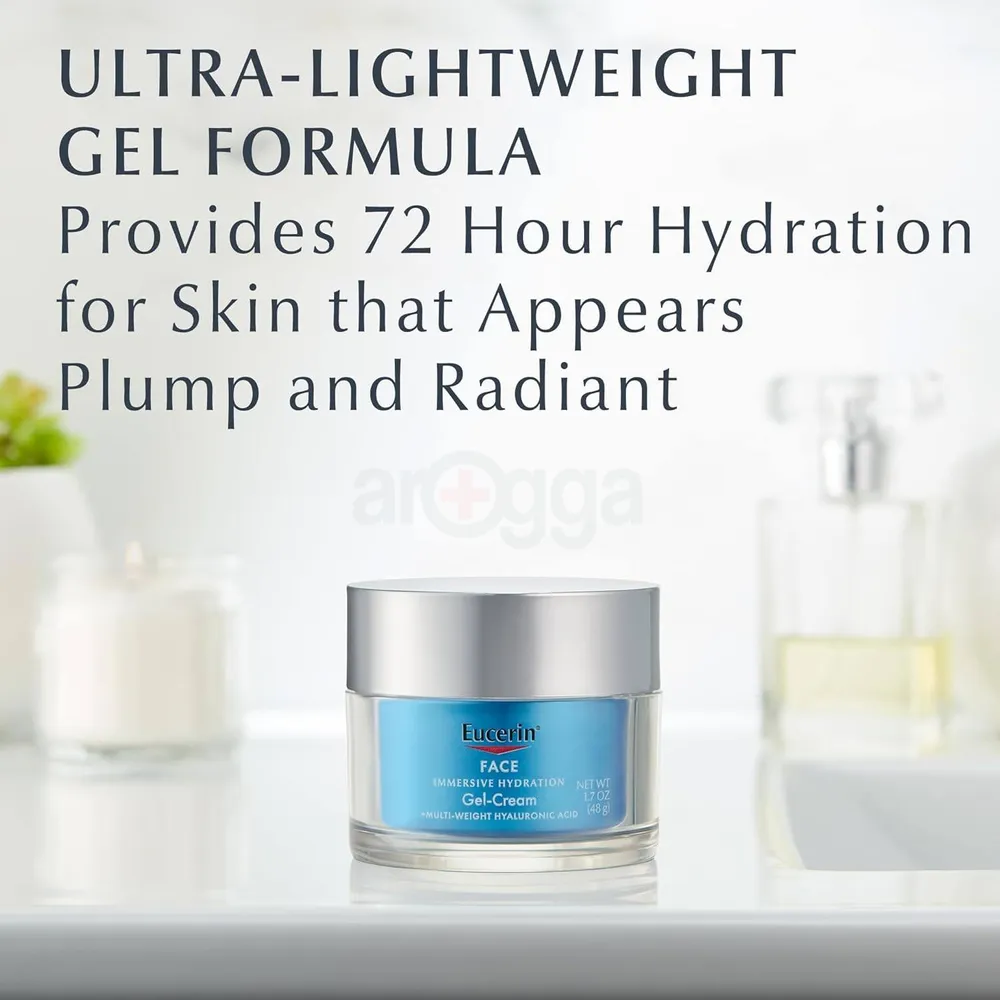 Eucerin Face Immersive Hydration Gel Cream for All Skin Types  
