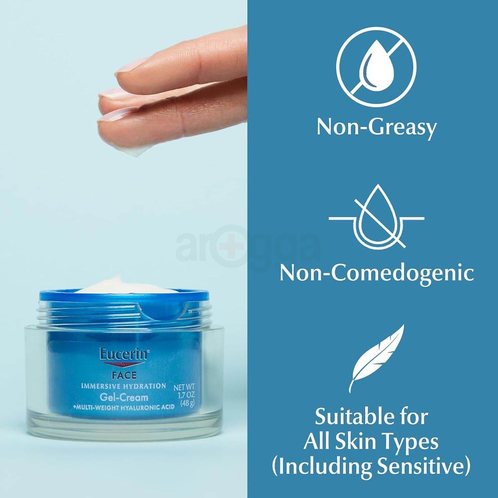 Eucerin Face Immersive Hydration Gel Cream for All Skin Types  