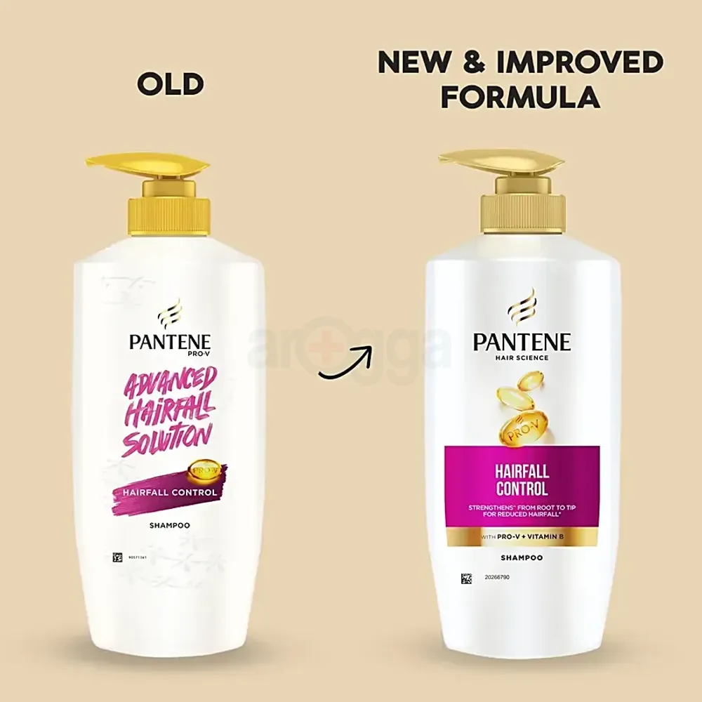 Pantene Pro V Hairfall Control Shampoo for Reducing Hairfall  