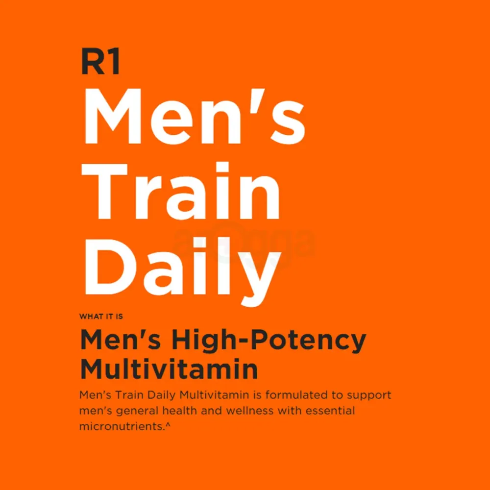 Rule One Proteins Men's Train Daily, Multivitamin, 90 Tablets  