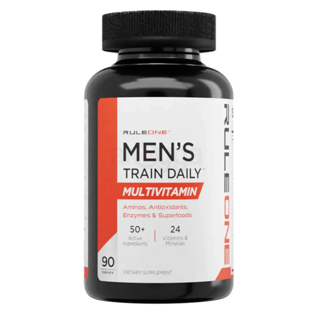 Rule One Proteins Men's Train Daily, Multivitamin, 90 Tablets  