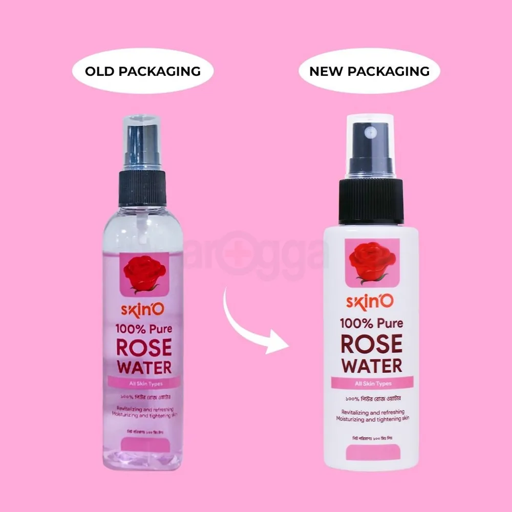 Skin'O 100% Pure Rose Water 100ml  