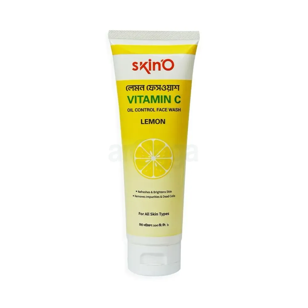 Skin'O Vitamin C Oil Control Facewash (Lemon) 110ml  