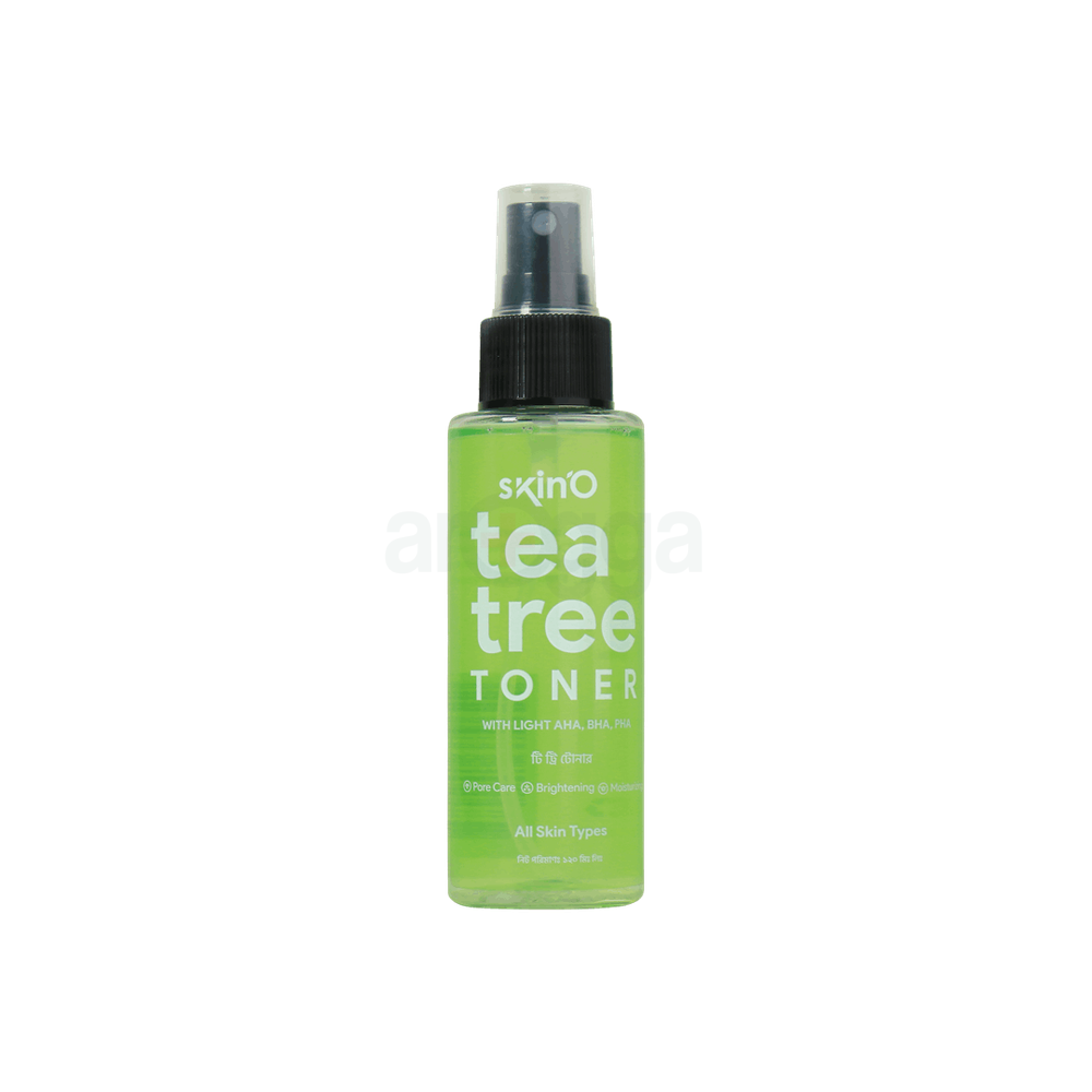 SkinO Tea Tree Toner with (Light AHA, BHA,PHA) 100ml  