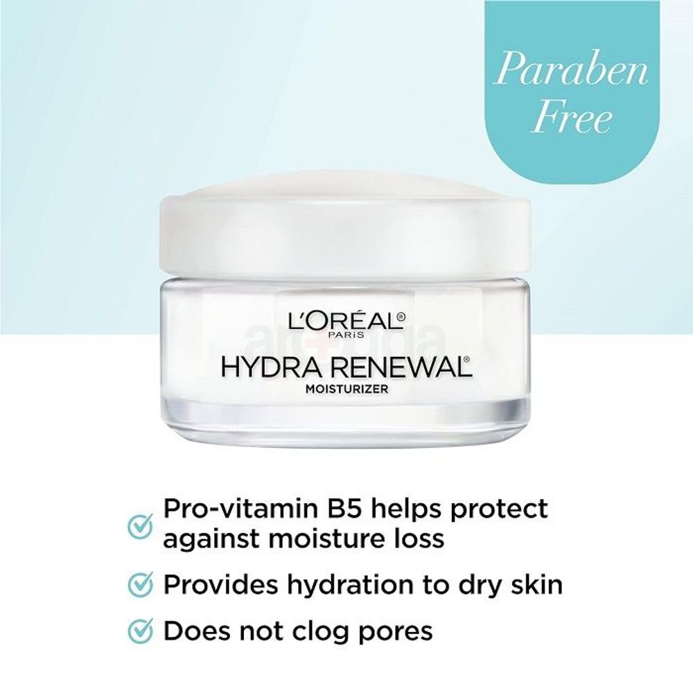Loreal Paris pro Vitamin B5 Hydra Renewal Continuous Moisture Cream for Dry & Sensitive Skin   