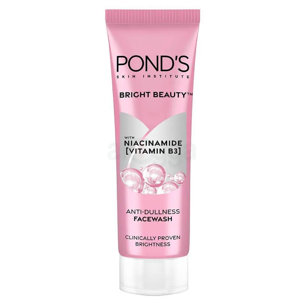 Pond's Bright Beauty Anti-Dullness Facewash with Niacinamide & Vitamin B3  