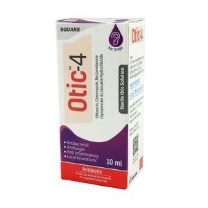 Otic-4 0.3%+1%+0.025%+2% drop