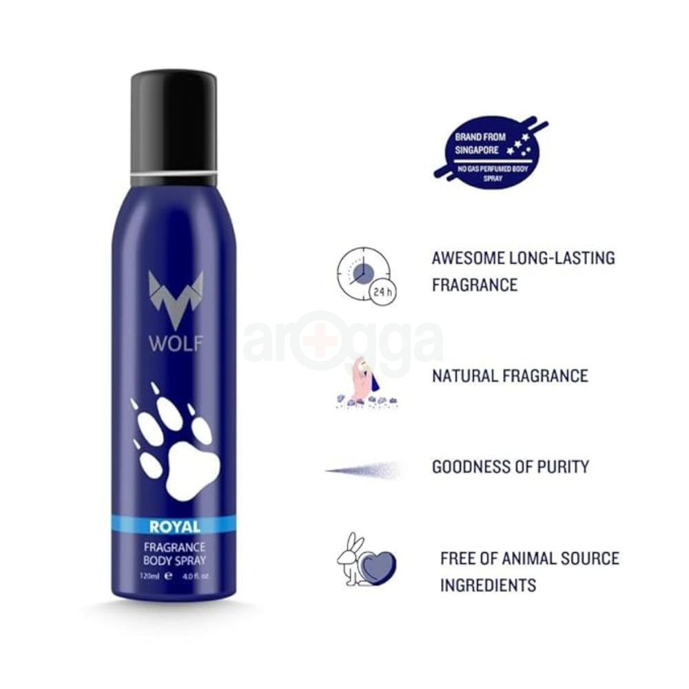 Wolf Royal Fragrance Body Spray 120ml  