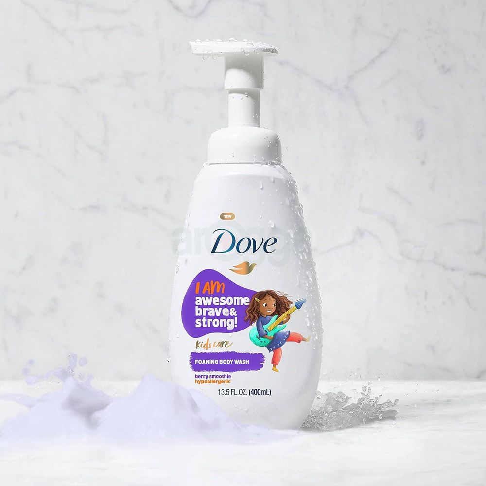 Dove Kids Care Berry Smoothie Hypoallergenic Foaming Body Wash  