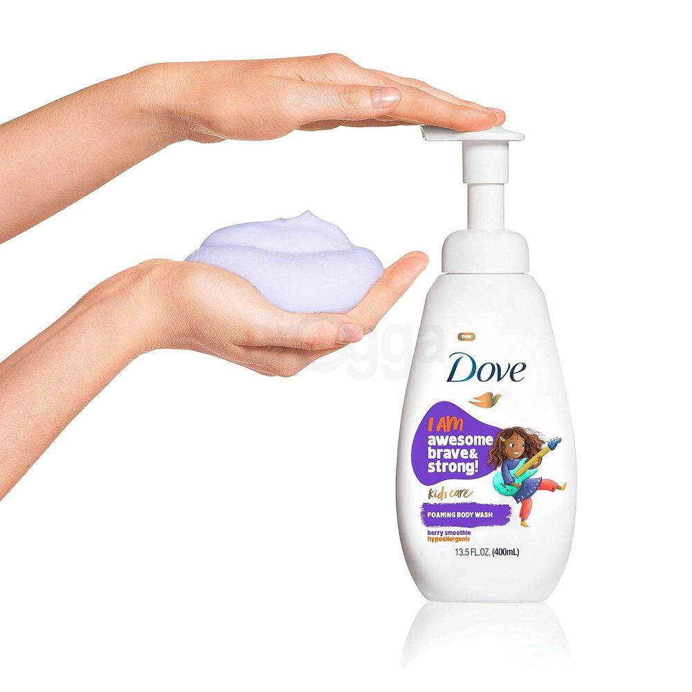 Dove Kids Care Berry Smoothie Hypoallergenic Foaming Body Wash  