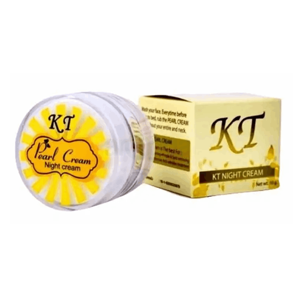 KT Night Cream Pearl Cream 10gm  