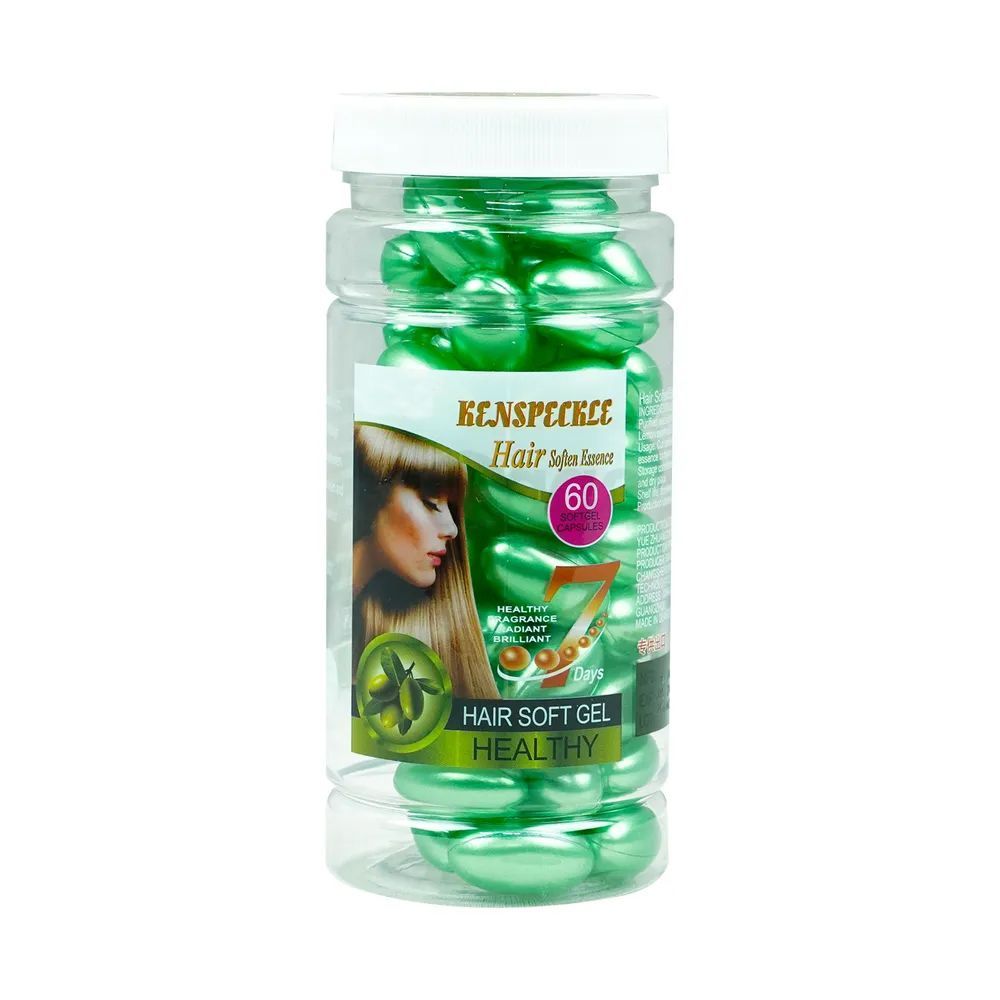 Kenspeckle Hair Soften Essence Vitamin E 60 Capsules (Multicolor)  