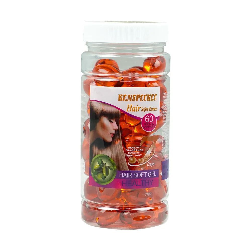 Kenspeckle Hair Soften Essence Vitamin E 60 Capsules (Multicolor)  