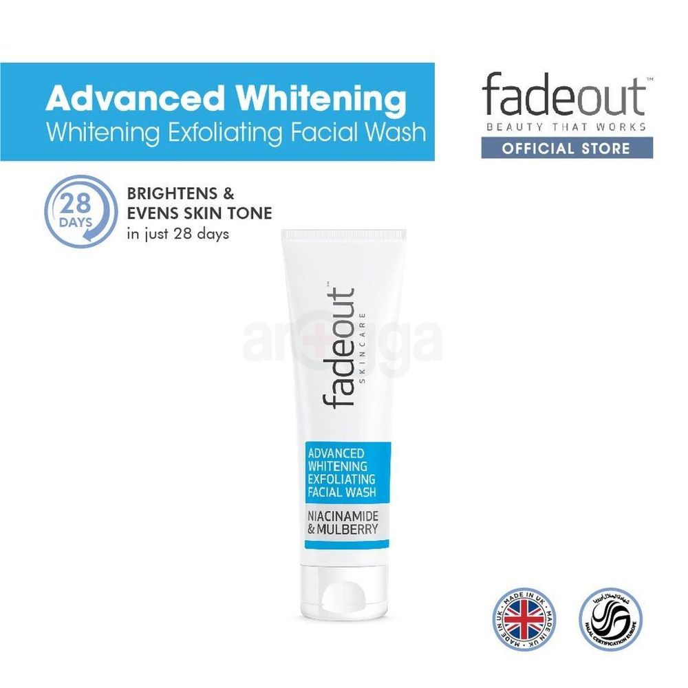 Fade Out Advanced Whitening Exfoliating Face Wash 100ml  