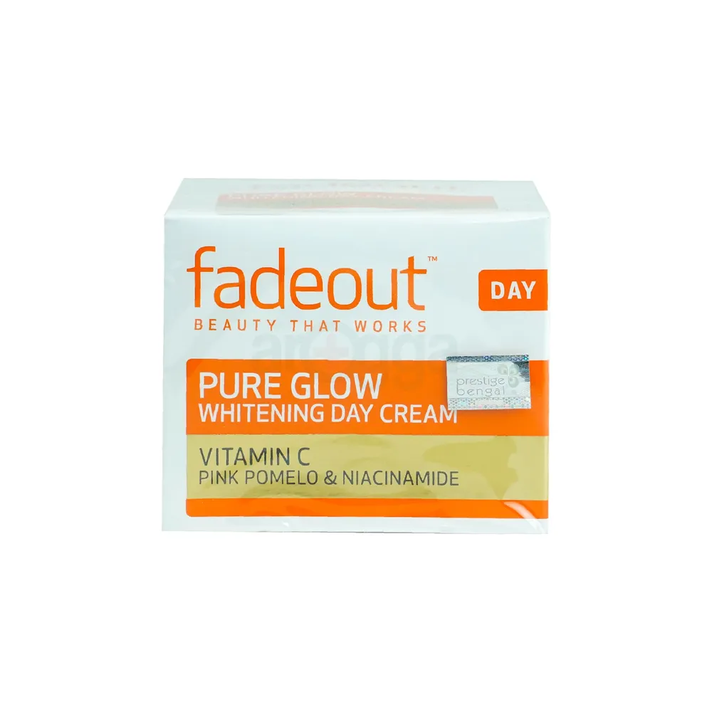 Fade Out Pure Glow Whitening Day Cream with Vitamin C, Pink Pomelo & Niacinamide 50ml  