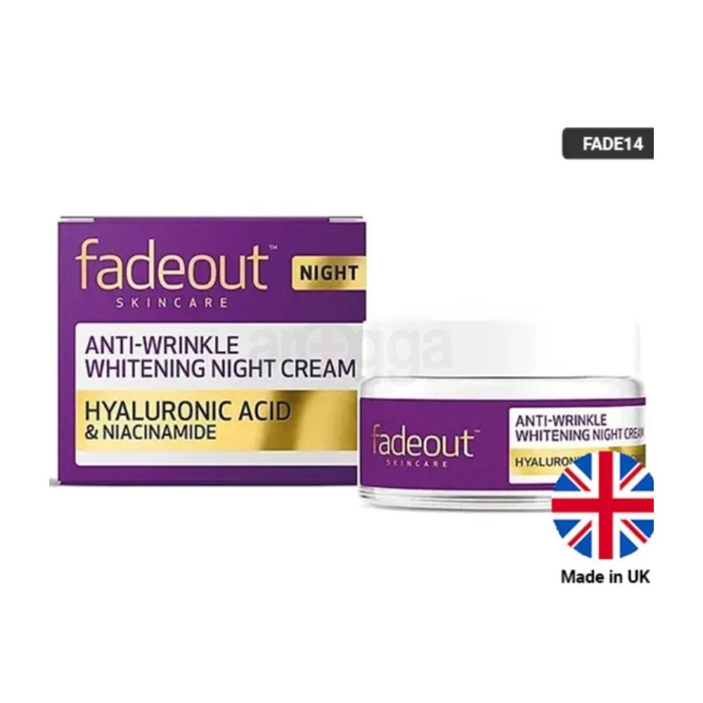 Fade Out Anti Wrinkle Whitening Night Cream 50ml  