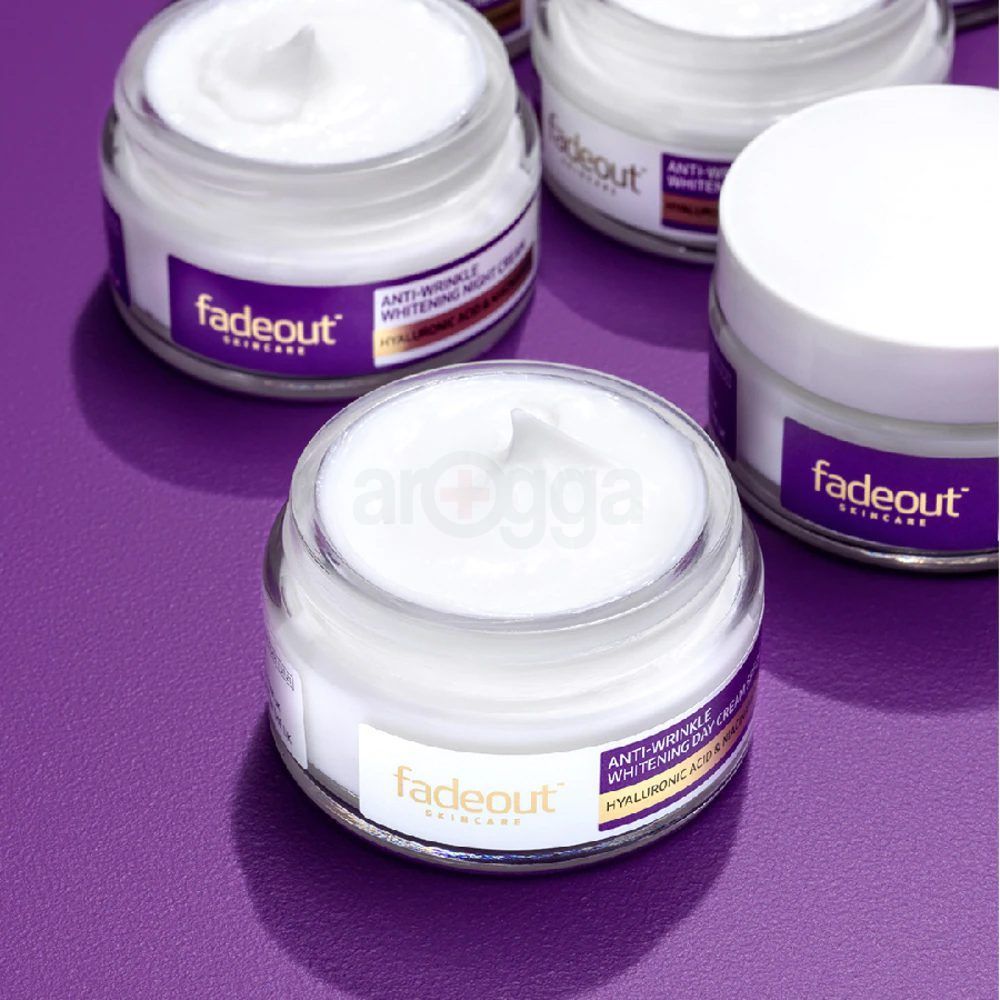 Fade Out Anti Wrinkle Whitening Day Cream with Hyaluronic Acid & Niacinamide SPF25 50ml  