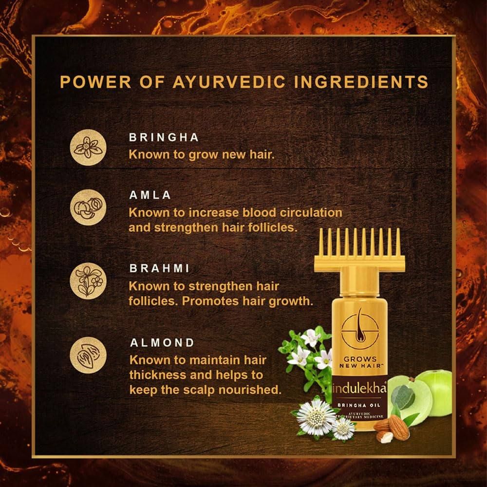 Indulekha Grows New Bringha Hair Oil  