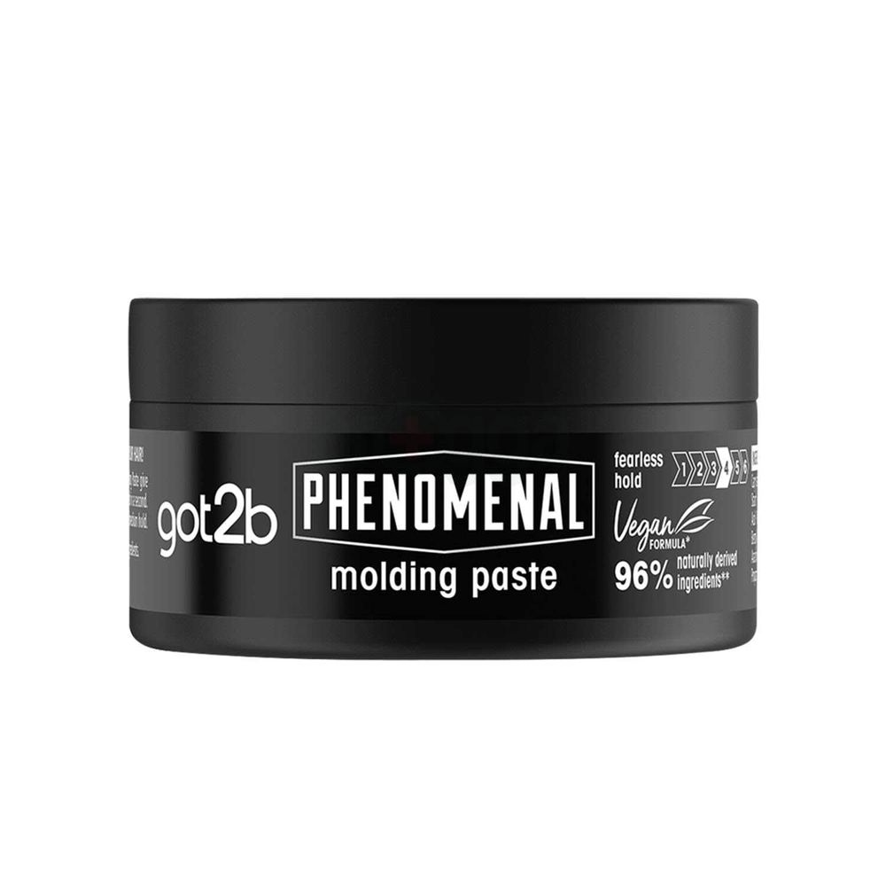 Schwarzkopf Got2b Phenomenal Molding Hair Paste for Natural Looks ( Level-04)  