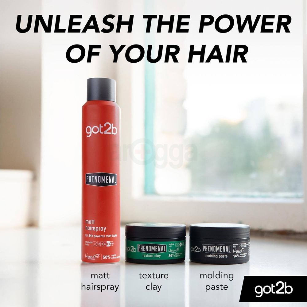 Schwarzkopf Got2b Phenomenal Molding Hair Paste for Natural Looks ( Level-04)  