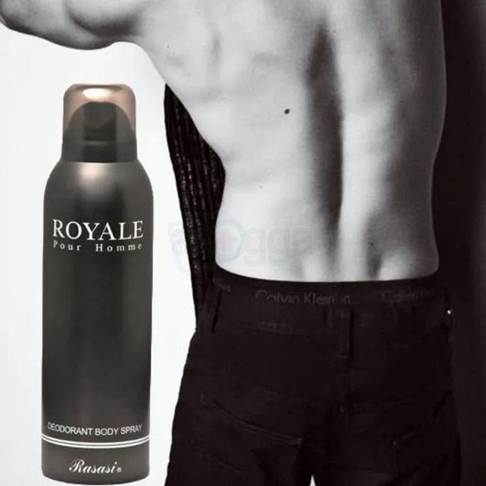 Rasasi Royale Pour Homme Deodorant Spray for Men 200ml  