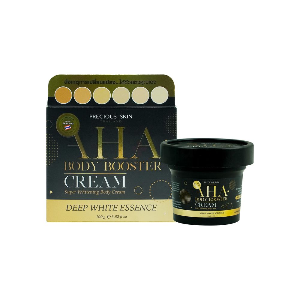 Precious Skin Thailand AHA Body Booster Cream with Deep White Essence   