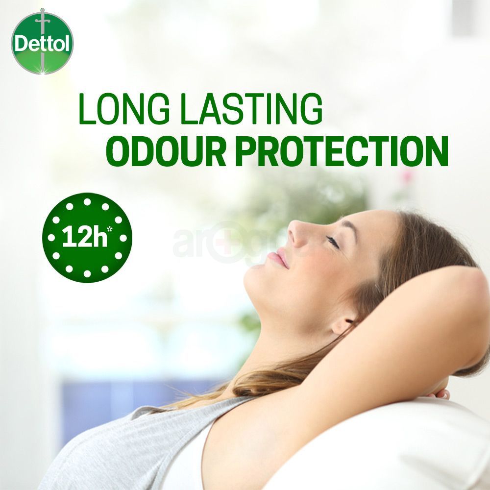 Dettol Body Wash Refill Lasting Fresh with Refreshing Melon & Cucumber Fragrance, 12 Hours Odour Protection 170ml Shower Gel  