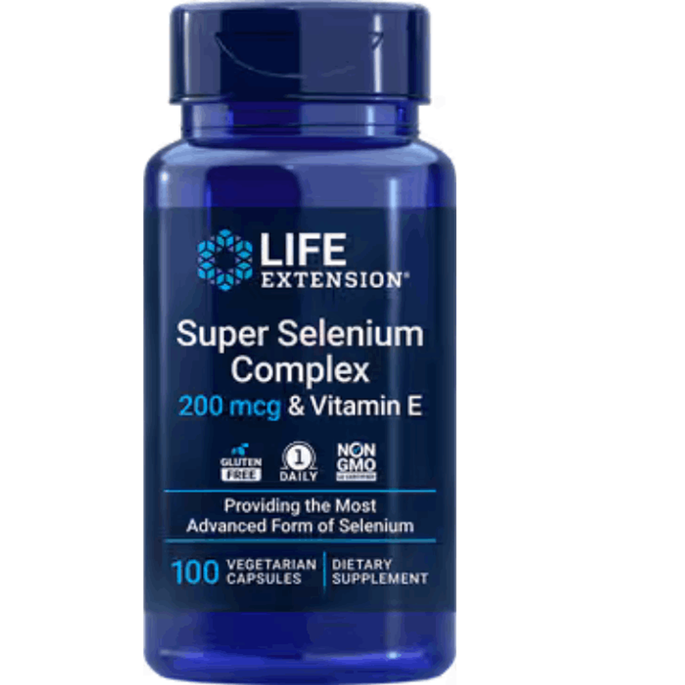 Life Extension Super Selenium Complex
200 mcg, 100 vegetarian capsules  
