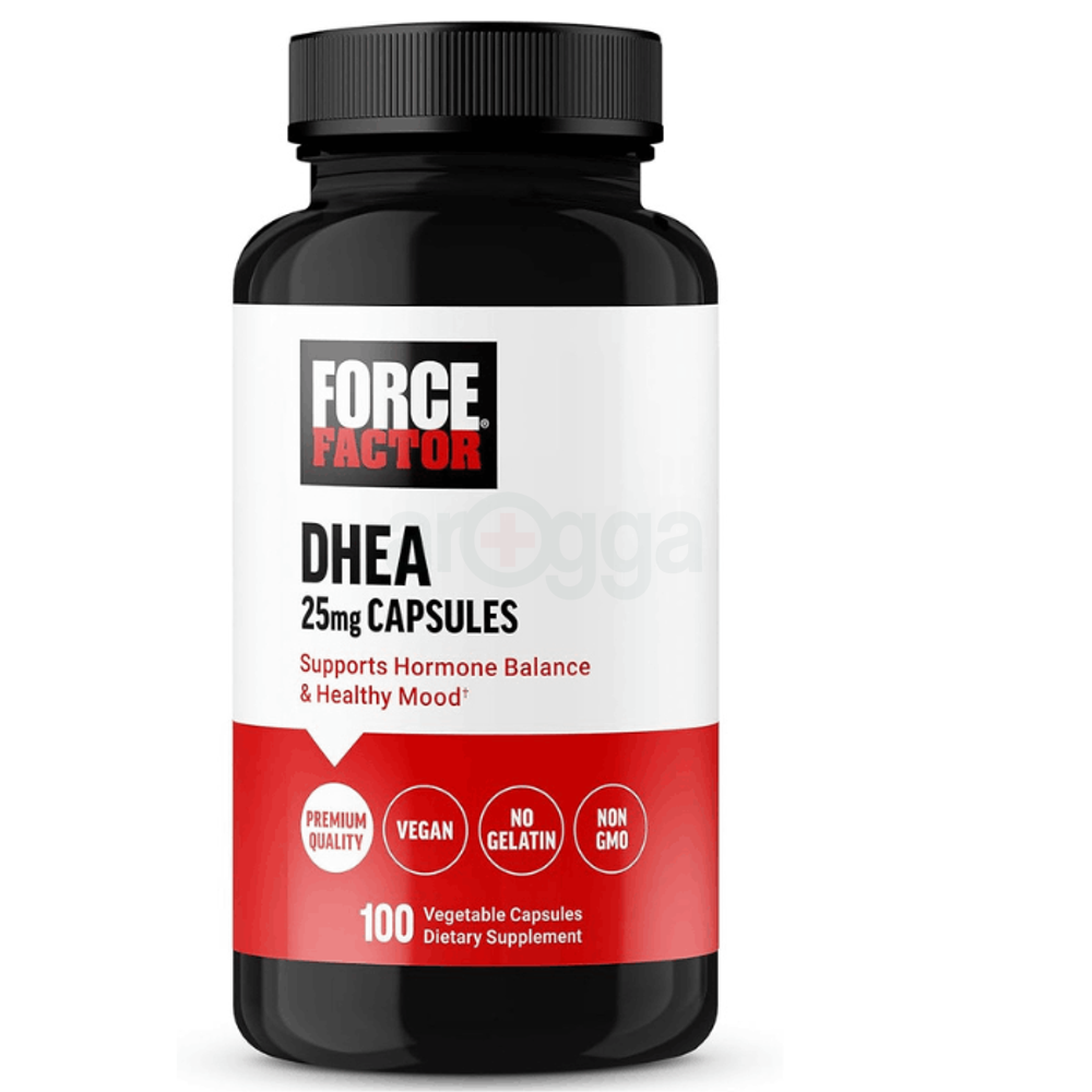 FORCE FACTOR DHEA 25mg 100 Vegetable Capsules
  