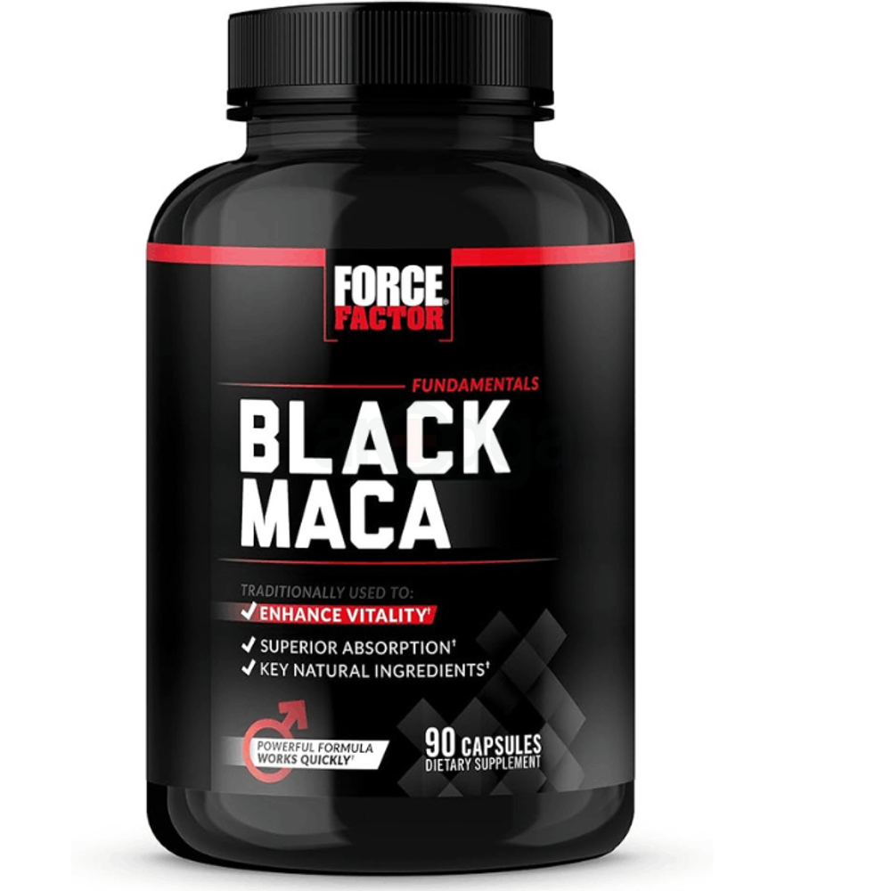 Force Factor Black Maca Root  1000mg 90 Capsules
  