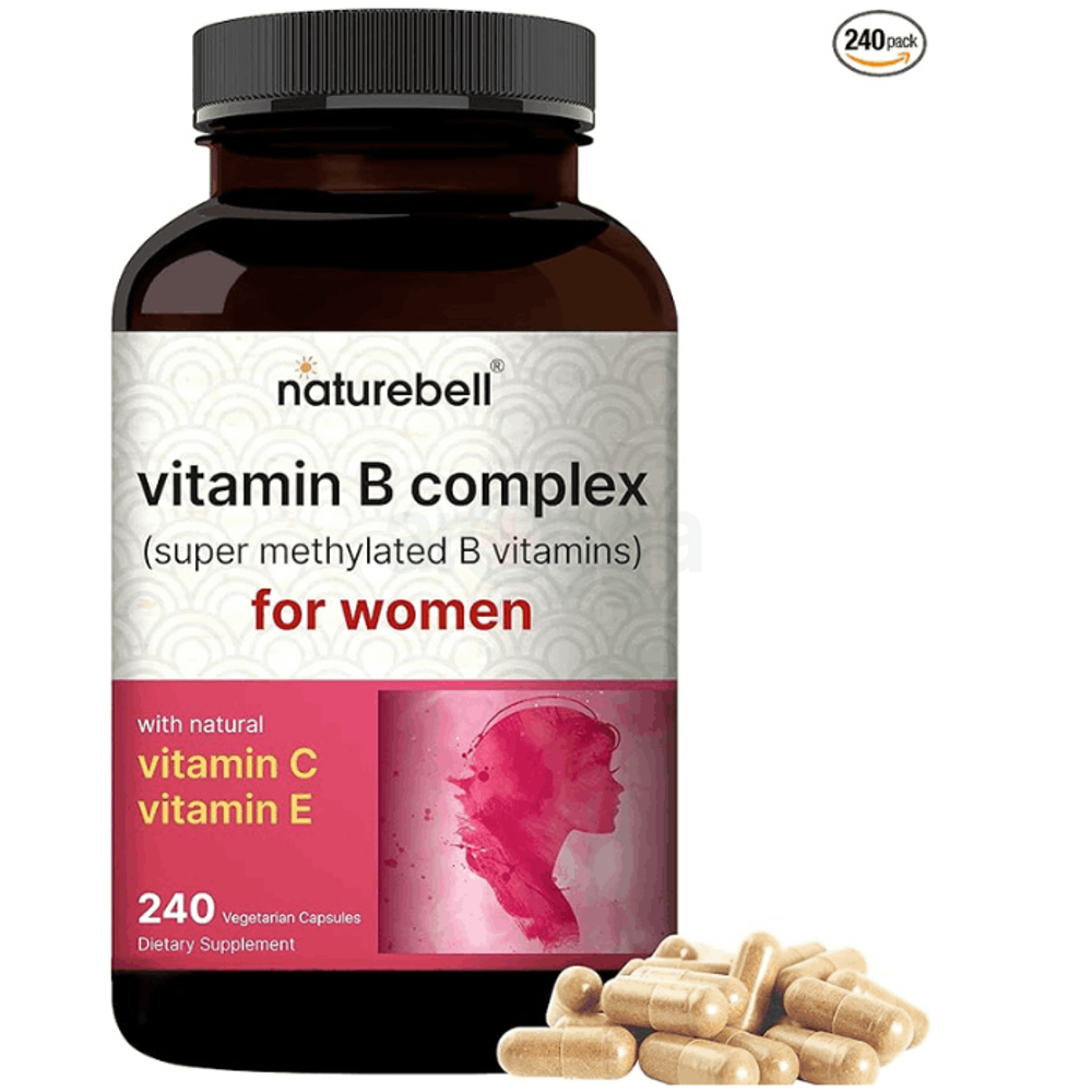 Naturebell Vitamin B Complex For Women 240 Capsules
  