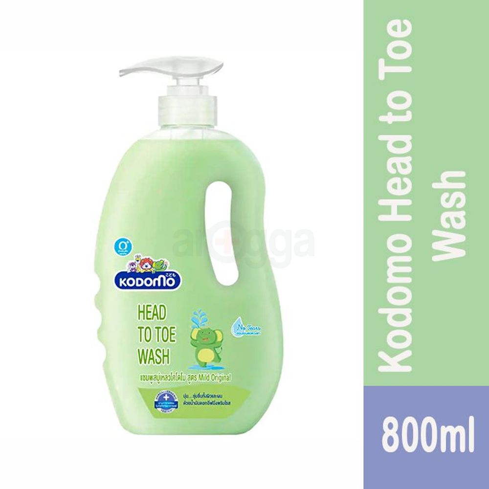 Kodomo Mild Original Head To Toe Wash for Newborns (0+) 800ml  