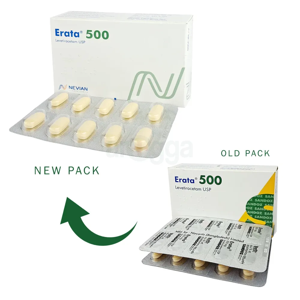 Erata 500 price in Bangladesh | Arogga Online Pharmacy