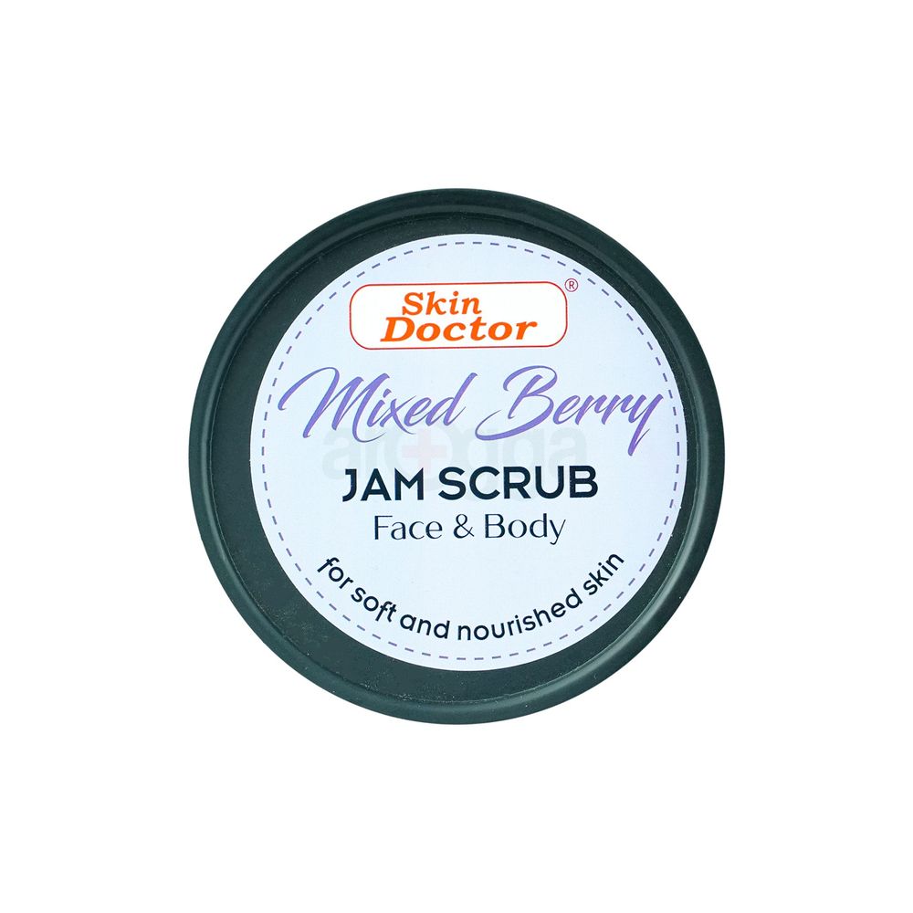 Skin Doctor Mixed Berry Jam Scrub Face and Body  