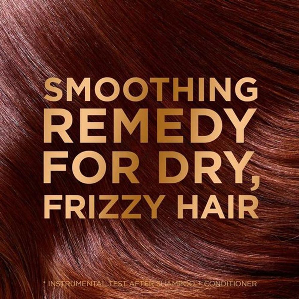 Garnier Ultimate Blends Smoothing Shampoo with Coconut Oil & Cocoa Butter for Dry, Frizzy Hair  