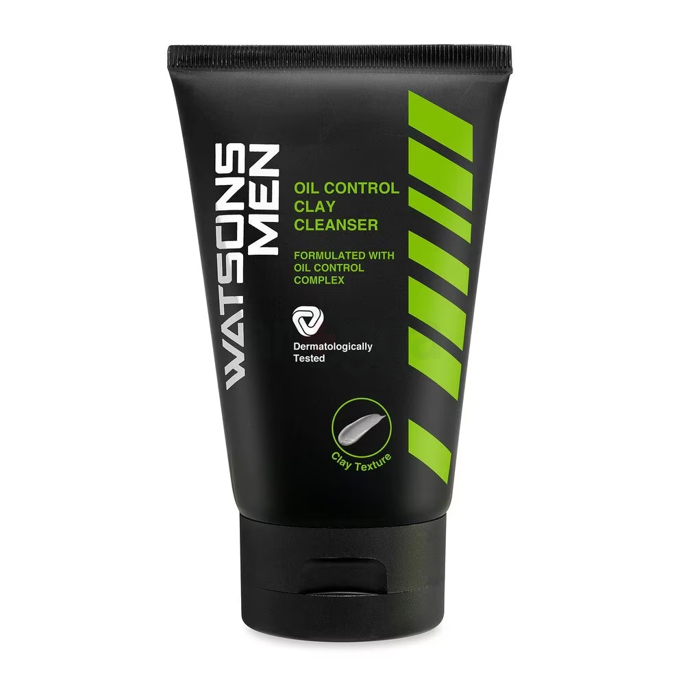 Watsons Men Oil Control Clay Cleanser  