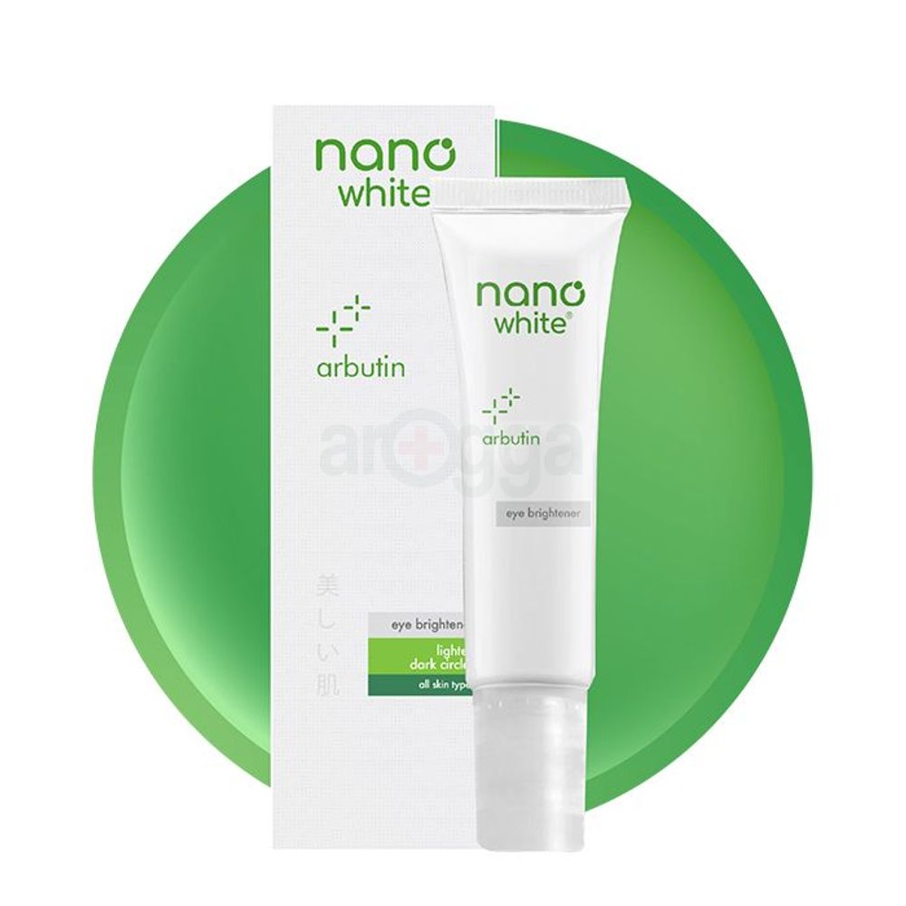 Nanowhite Arbutin Eye Brightener Cream for All Skin Types  
