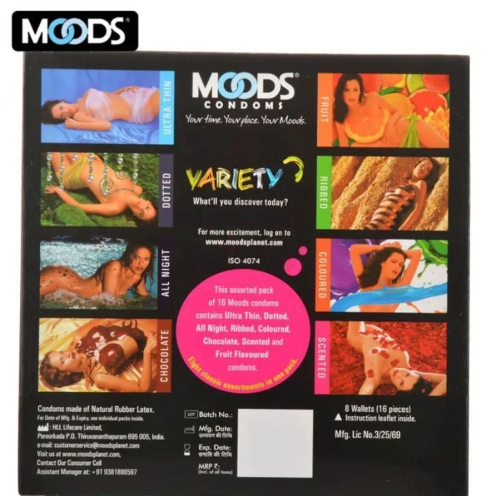 Moods Variety 16 Pcs Pack  