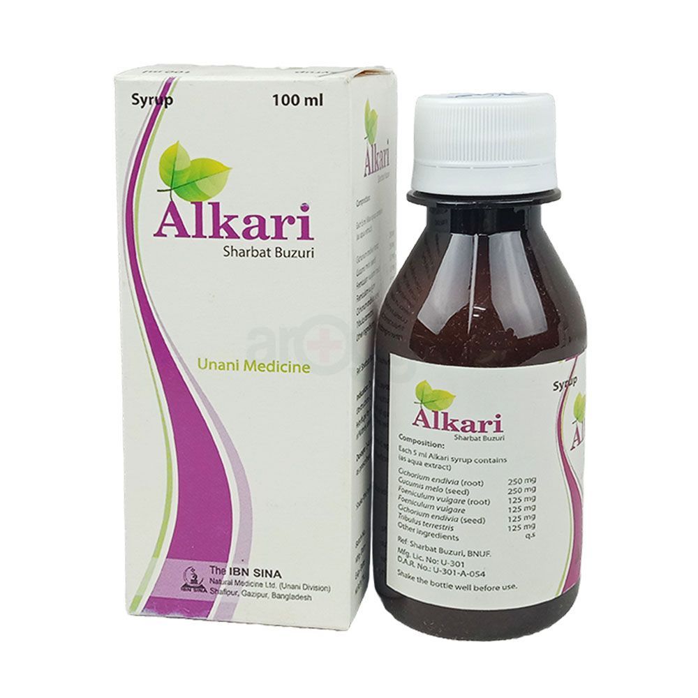 Alkari 100ml Syrup 100ml syrup