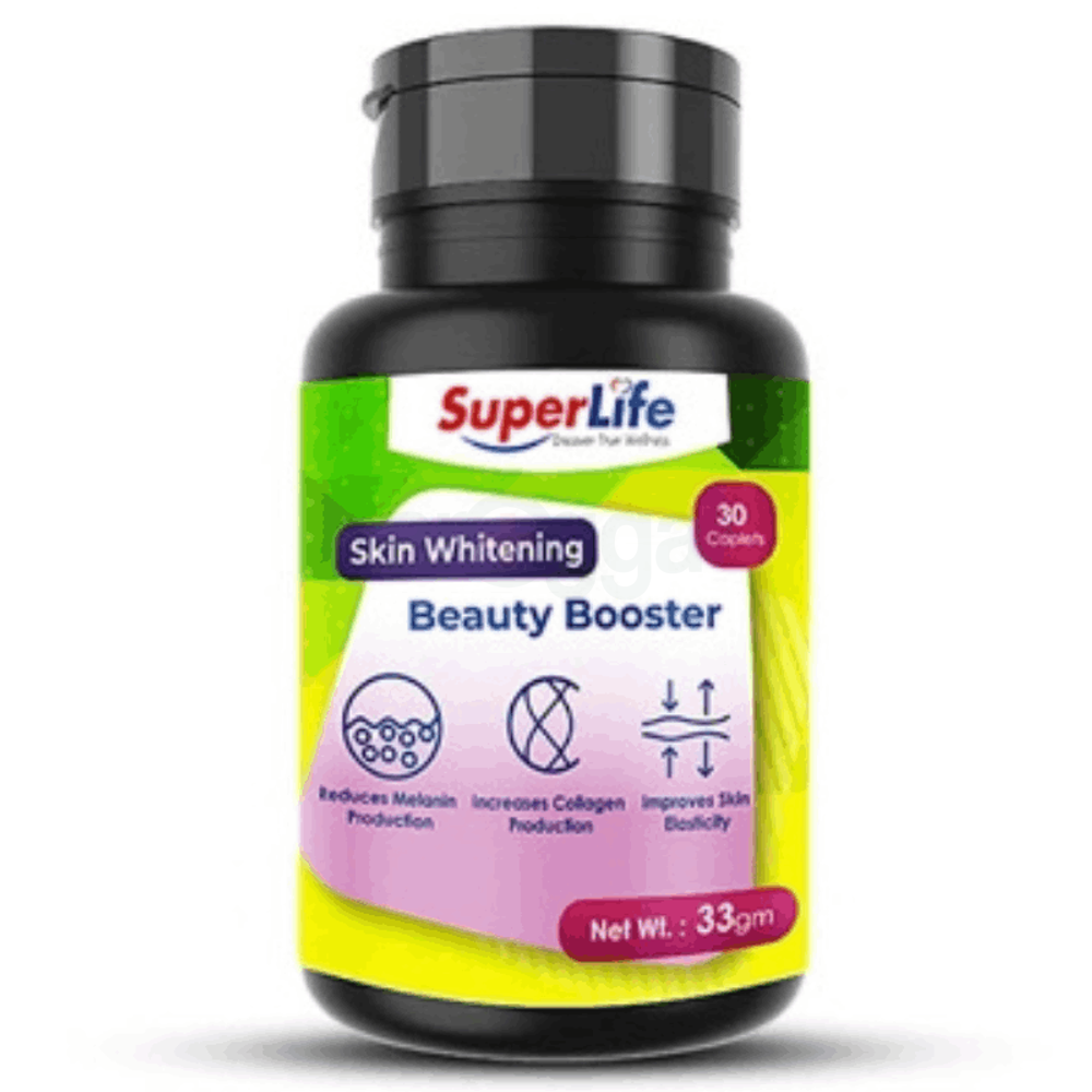 Superlife Skin Whitening Beauty Booster 30 Capsules  