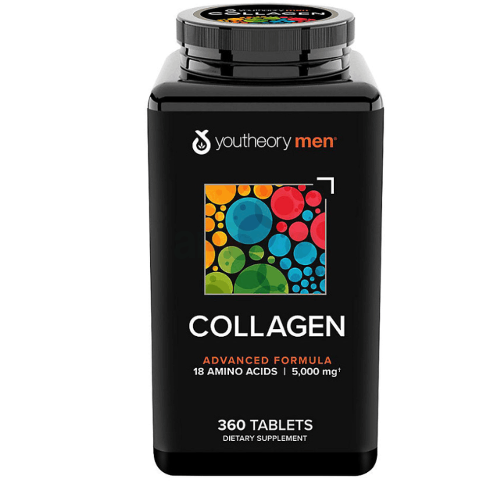 Youtheory Mens Collagen Advanced Formula, 360 Tablets
  
