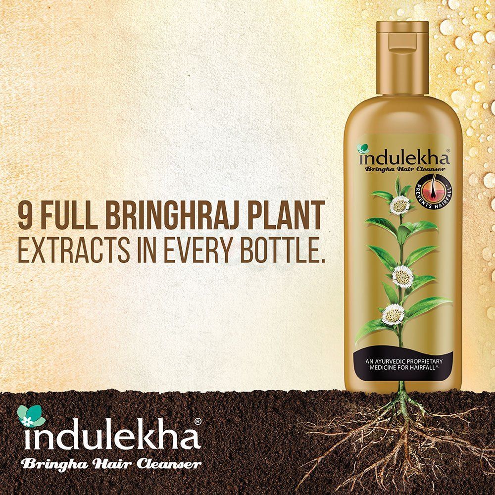 Indulekha Bringha Hairfall Control Shampoo  