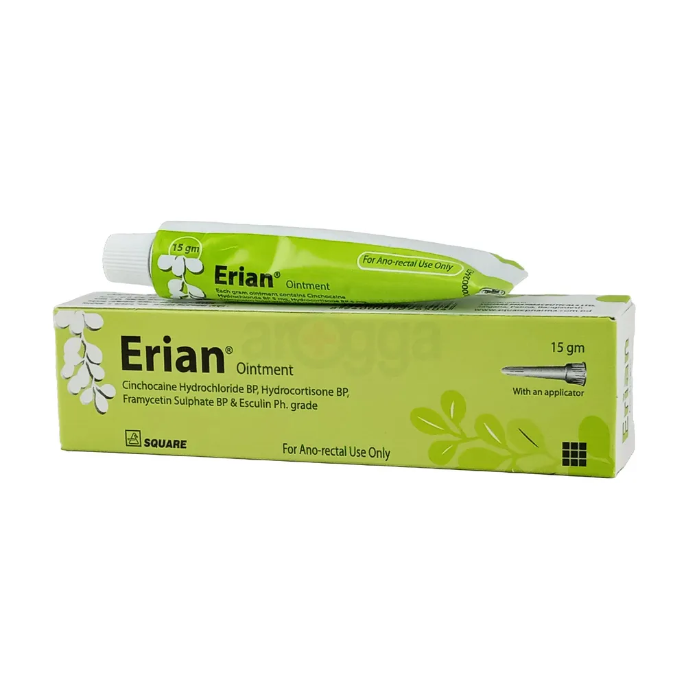 Erian 5mg+5mg+10mg+10mg Ointment